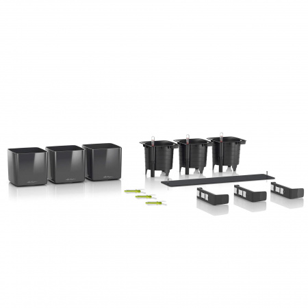 Кашпо Lechuza​ Green Wall Home Kit Glossy Белый