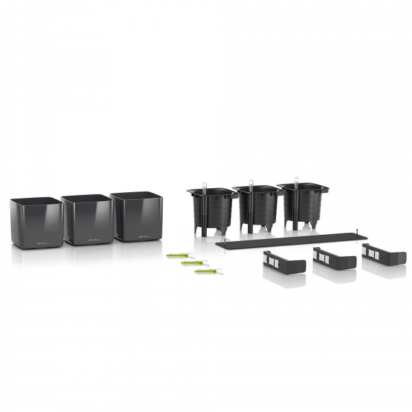 Кашпо Lechuza​ Green Wall Home Kit Glossy Красный
